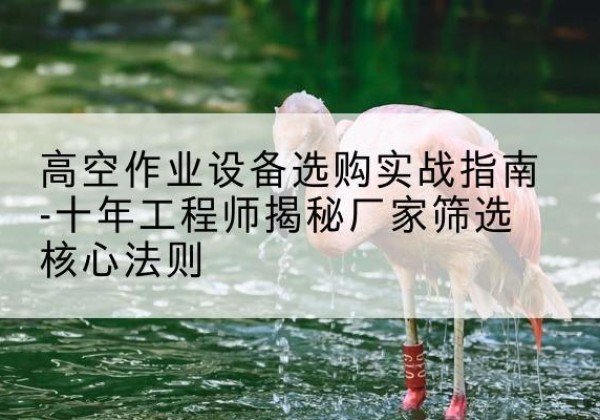 尧都剪叉式升降机厂家-高空作业设备选购实战指南-十年工程师揭秘厂家筛选核心法则